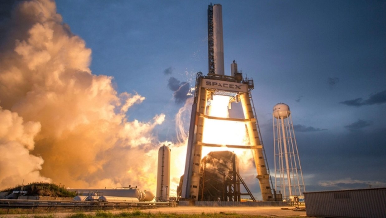 SpaceX rocket launch